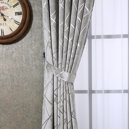 Chic Chenille Elegance Blackout Curtains