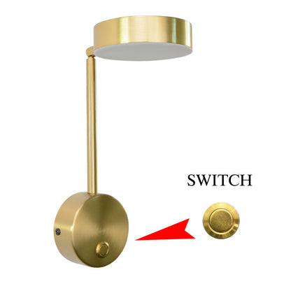 Wall And Rotary Key Switch Lamp for Background Wall Decoration