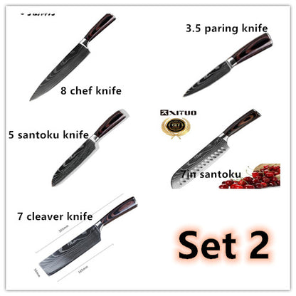 Craftsman's Edge Knife 6-piece Set 8-piece Set