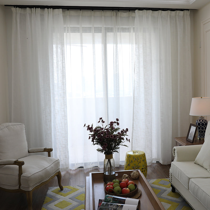 Luxe Linen & Cotton Elegance Curtains