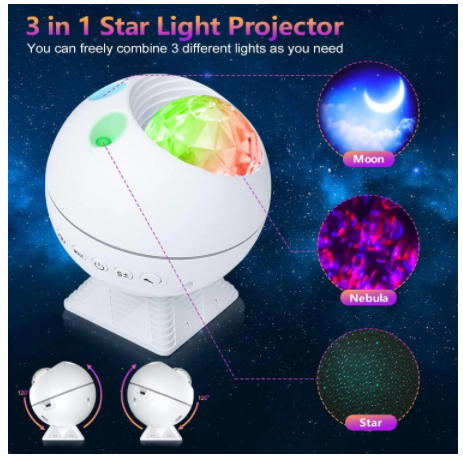 Voice Control Galaxy Projector