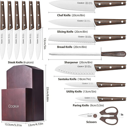 CulinaryEdge 15-Piece Precision Knife Collection