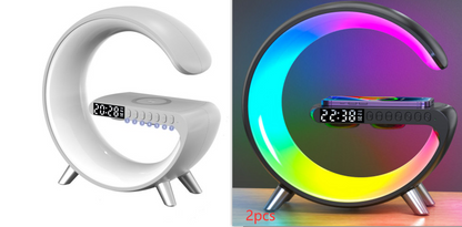 Intelligent LED Lamp Bluetooth Speaker Wireless Charger