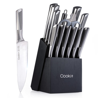 Kitchen Knife Set 15 Pieces