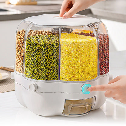 Rotatable Dry Food Dispenser