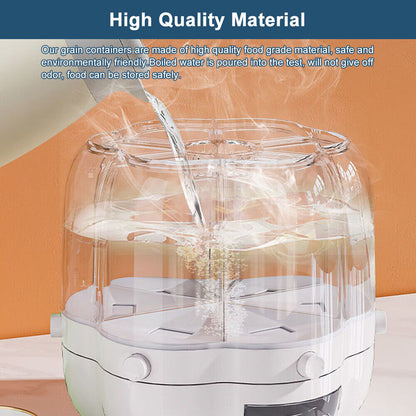 Rotatable Dry Food Dispenser