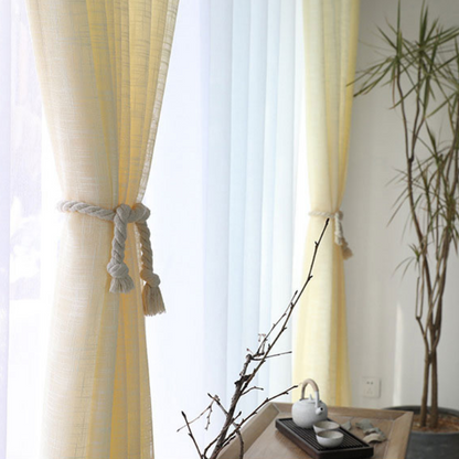 Luxe Linen & Cotton Elegance Curtains