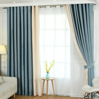 Premium Solid Color Shading Curtains