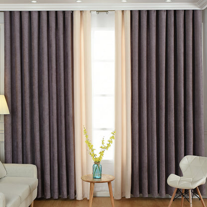 Premium Solid Color Shading Curtains