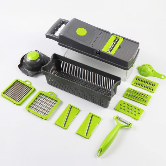 15 In 1 Ultimate Kitchen Tool Slicer/Peeler/Cutter/Dicer/Chopper