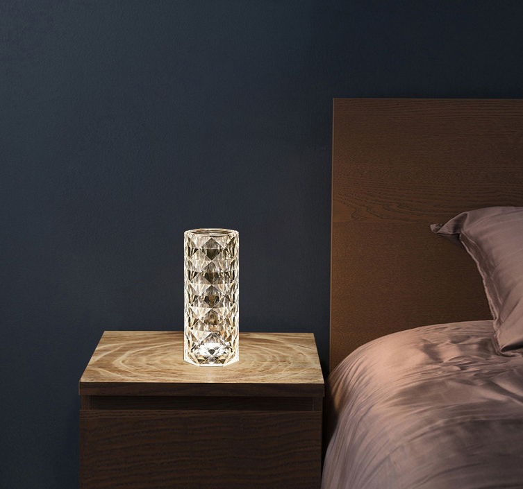 Crystal Glow Nordic USB Lamp