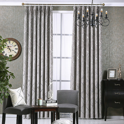 Chic Chenille Elegance Blackout Curtains