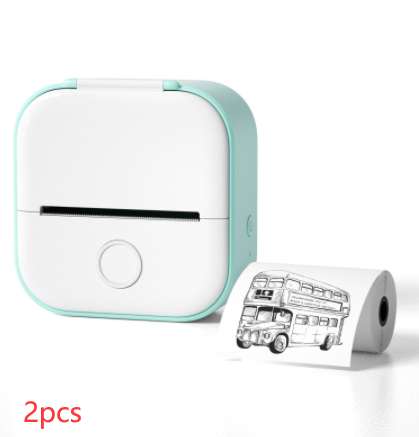 Portable Mini Thermal Label Printer