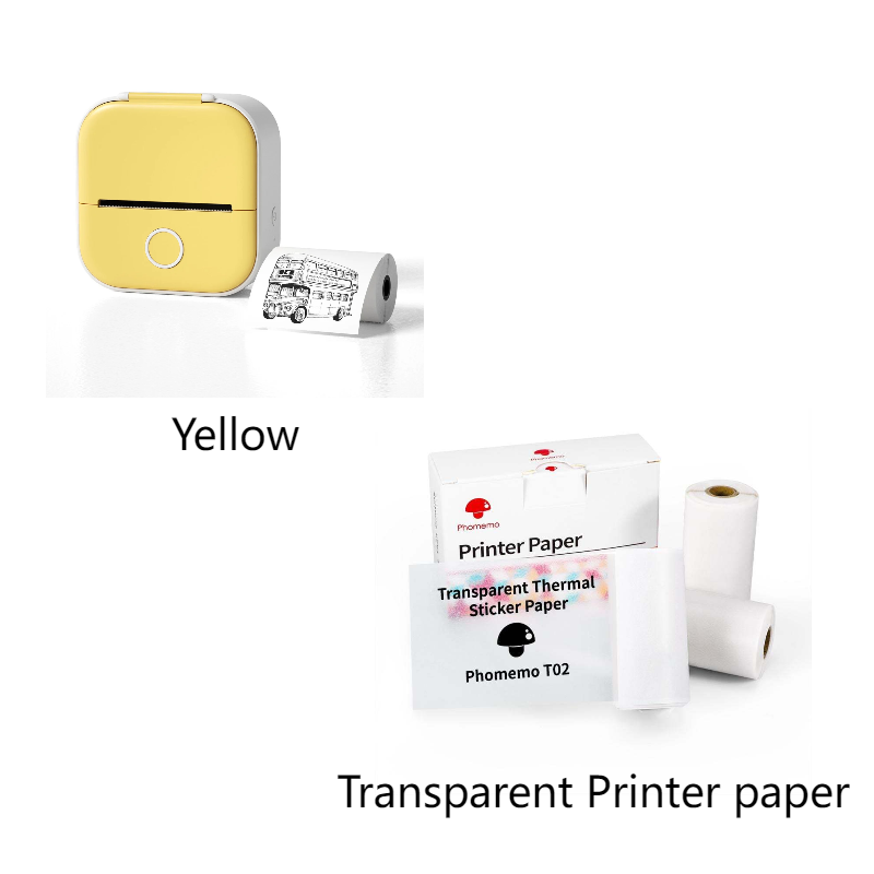 Portable Mini Thermal Label Printer