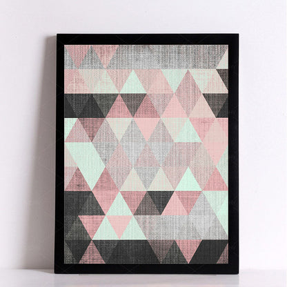 Geometric Canvas Wall Painting