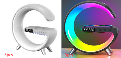 Intelligent LED Lamp Bluetooth Speaker Wireless Charger