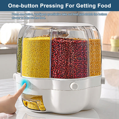 Rotatable Dry Food Dispenser