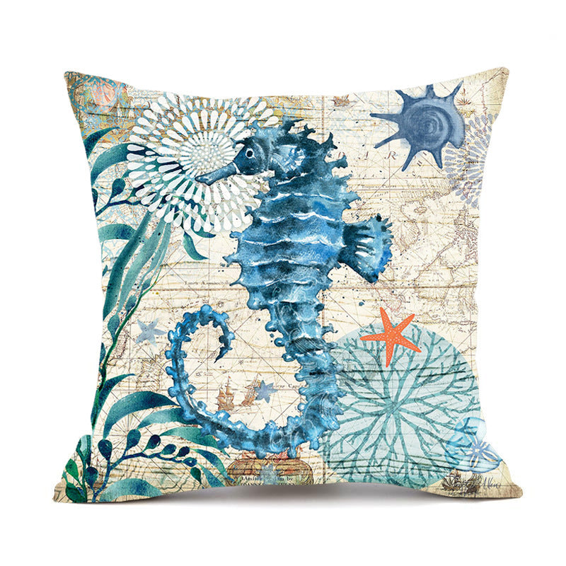 Sea Turtle Serenity Linen Pillowcases