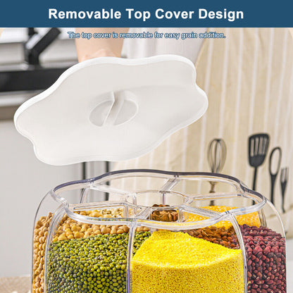 Rotatable Dry Food Dispenser