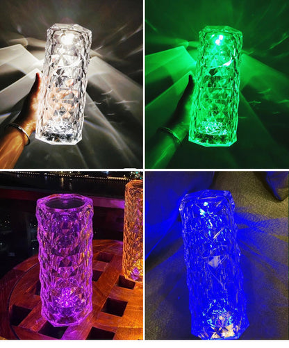 Crystal Glow Nordic USB Lamp