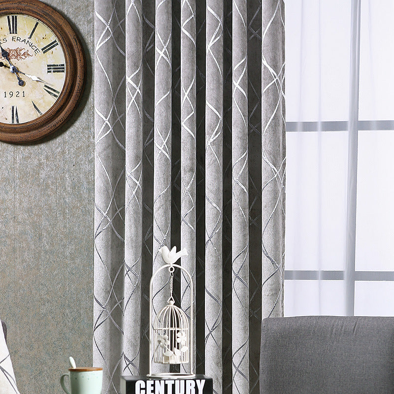 Chic Chenille Elegance Blackout Curtains