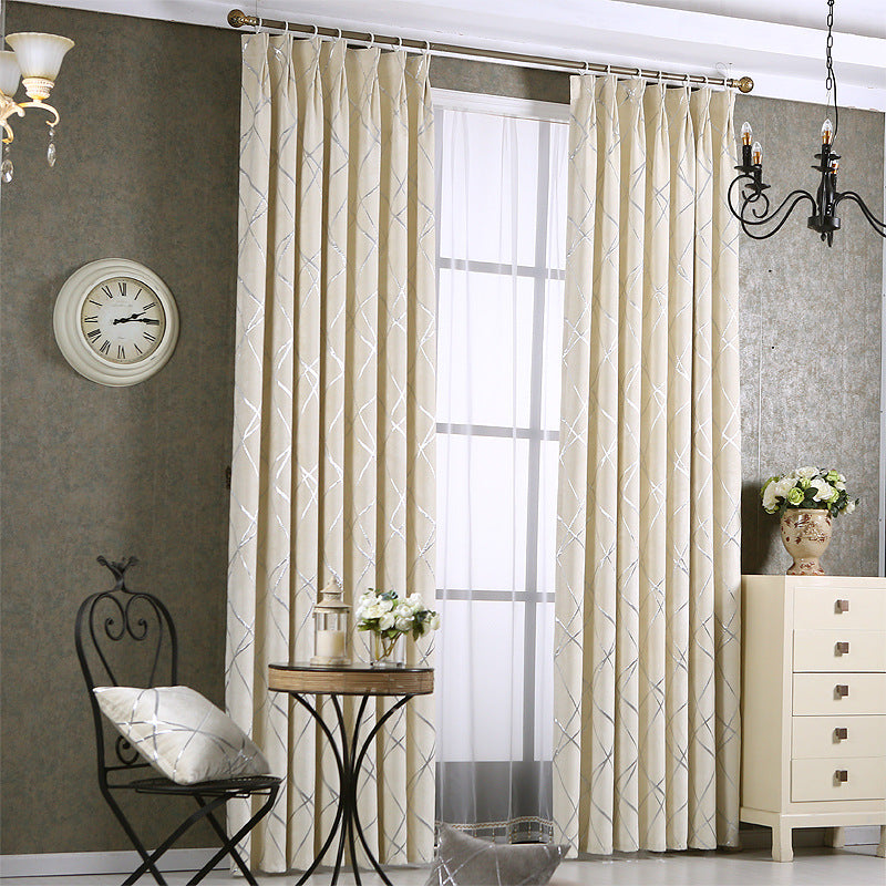 Chic Chenille Elegance Blackout Curtains