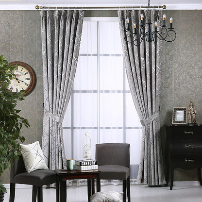 Chic Chenille Elegance Blackout Curtains