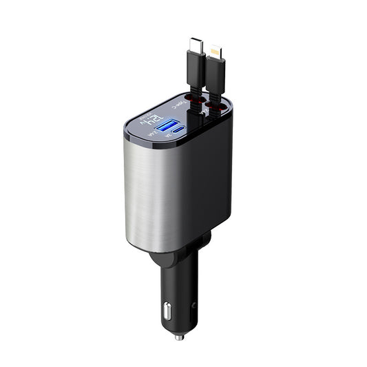 Turbocharge 100W High-Speed Car Charging Hub