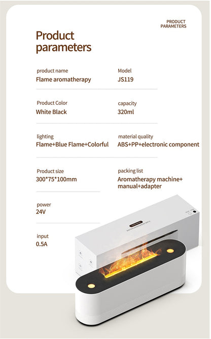 Flame Air Humidifier (7 shades)