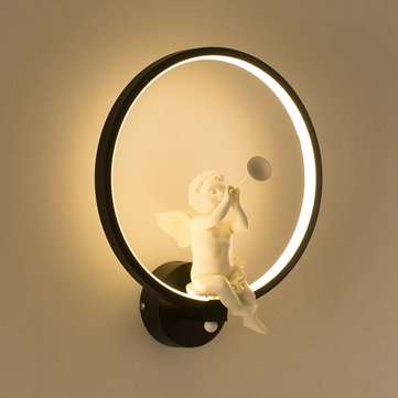 Angelic Radiance Acrylic LED Wall Lamp