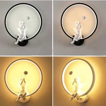 Angelic Radiance Acrylic LED Wall Lamp