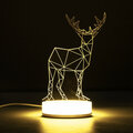 Enchanting 3D Illusion USB LED Night Light