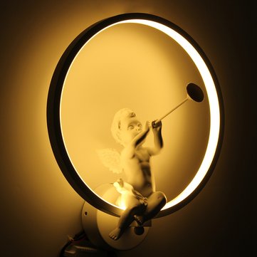 Angelic Radiance Acrylic LED Wall Lamp