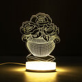 Enchanting 3D Illusion USB LED Night Light