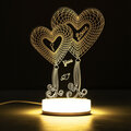 Enchanting 3D Illusion USB LED Night Light