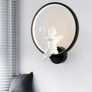 Angelic Radiance Acrylic LED Wall Lamp